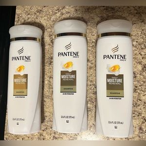 3 Brand New Pantene Daily Moisture Renewal Shampoo 12.6oz each